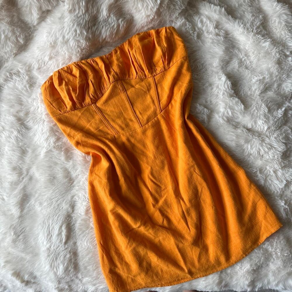 Women's Orange Dress